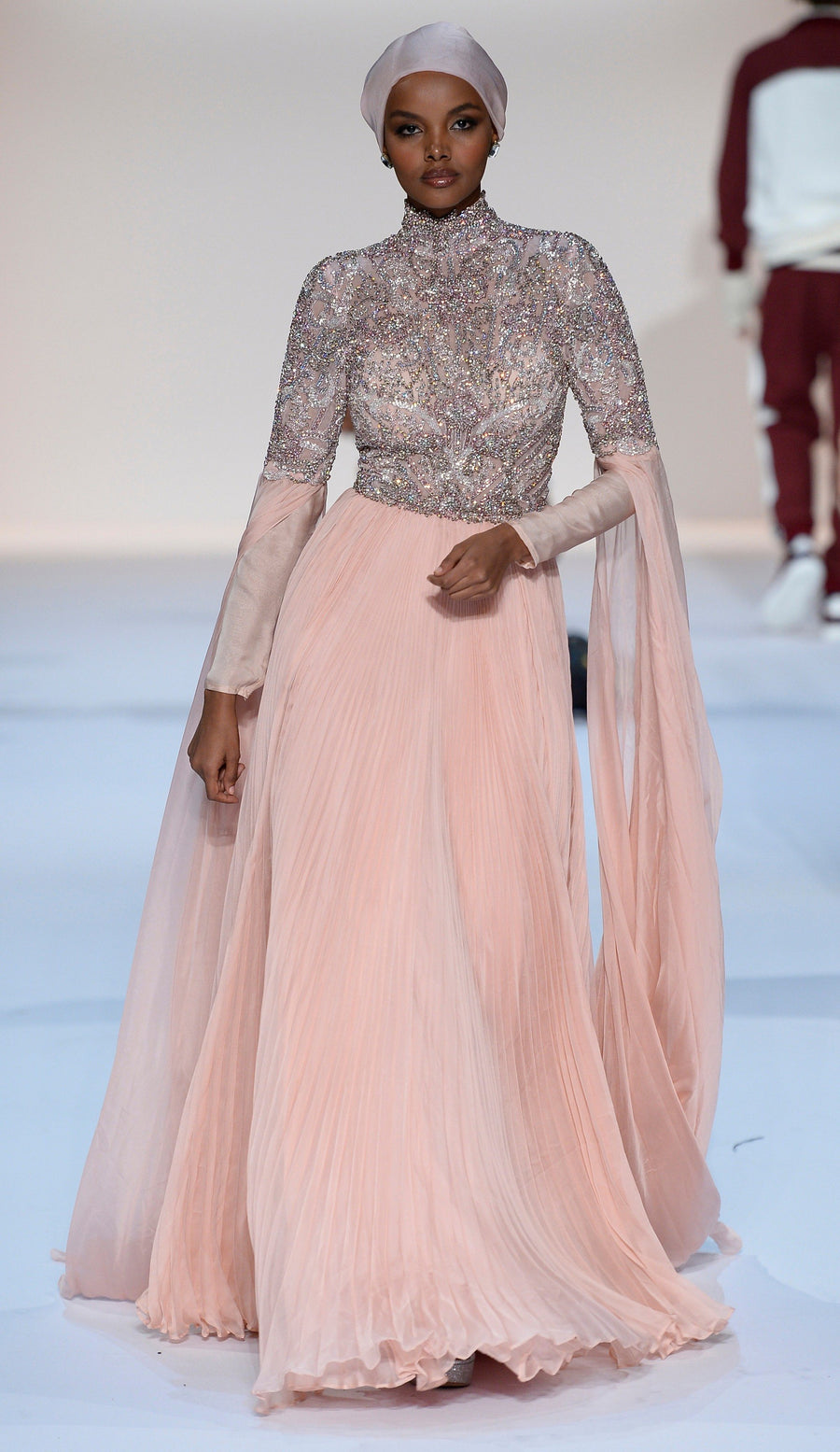 Sherri Hill style 44814 in light pink