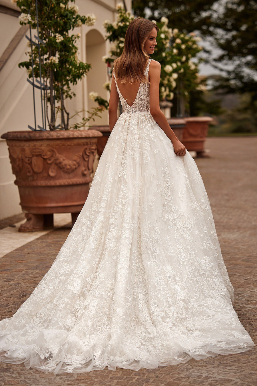 Sherri Hill style 81106 in ivory