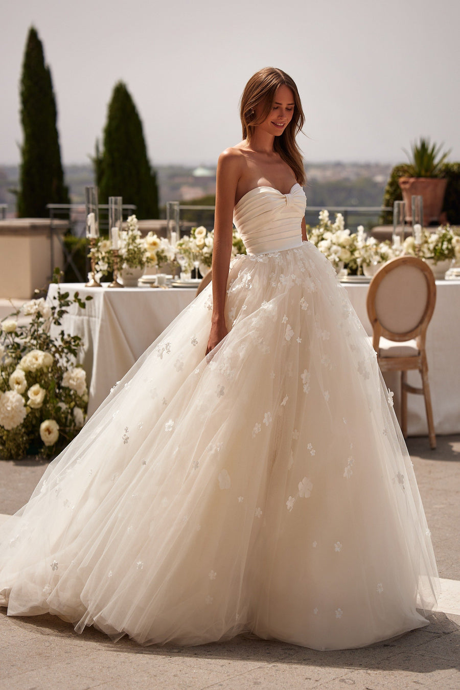 Sherri Hill style 81113 in ivory