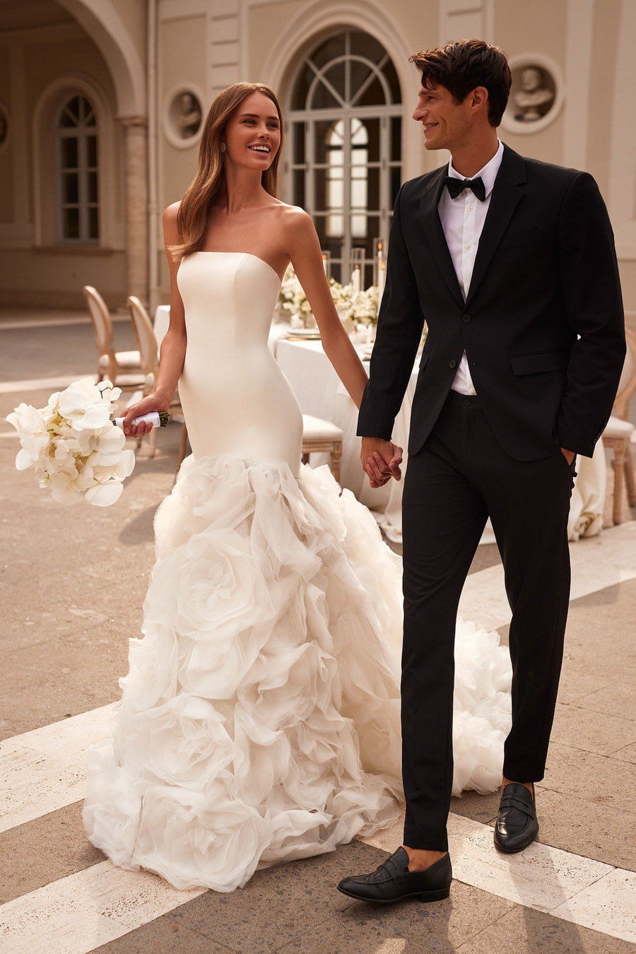 Sherri Hill style 81119 in ivory