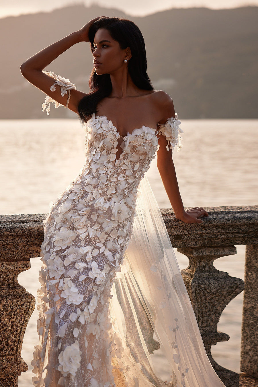 Sherri Hill style 81102 in ivory/nude