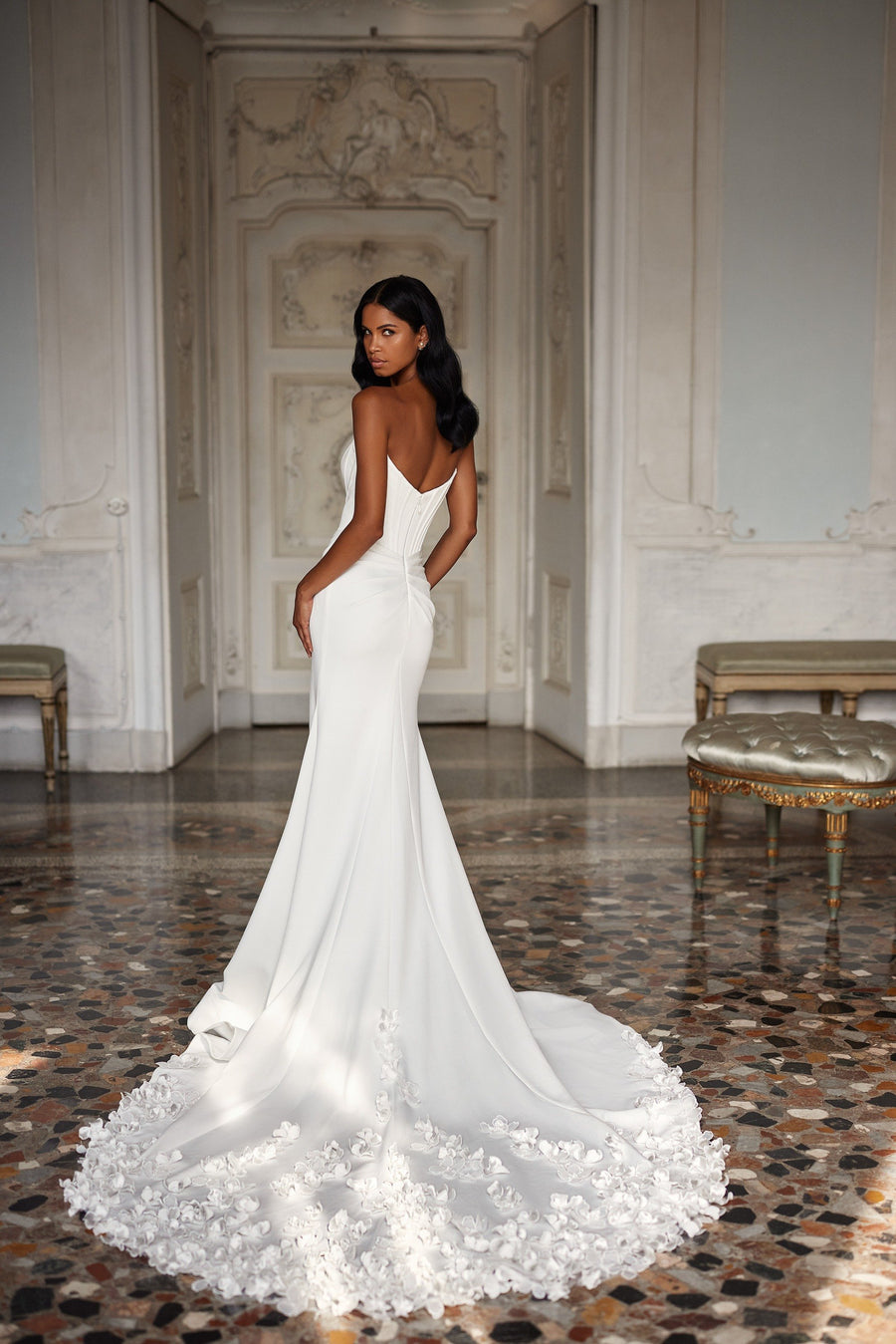 Sherri Hill style 81125 in ivory/ivory