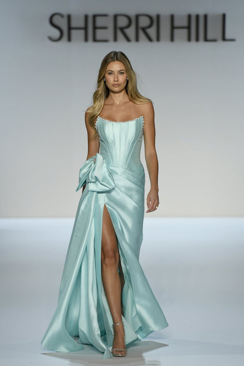 Sherri Hill style 58676 on the Spring 2027 runway