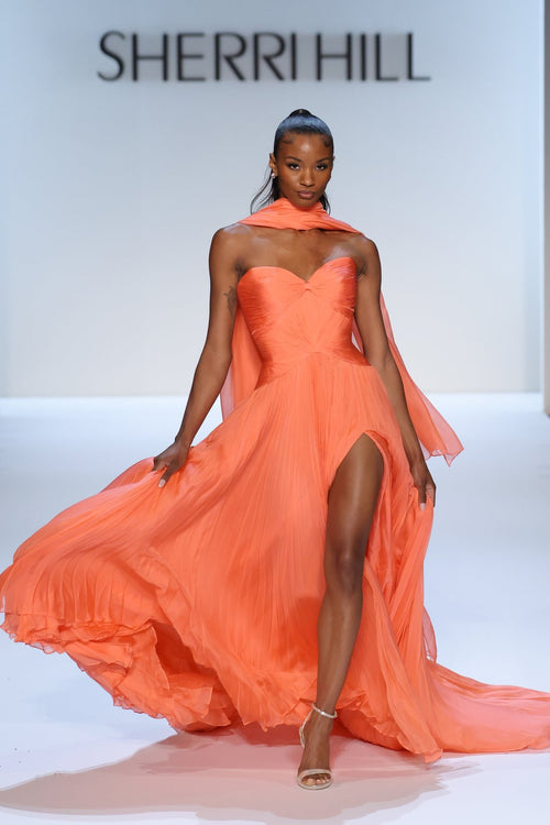 Sherri Hill style 46715 on the Spring 2027 runway