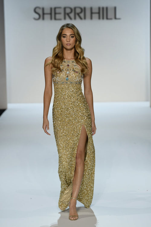 Sherri Hill style 58863 on the Spring 2027 runway