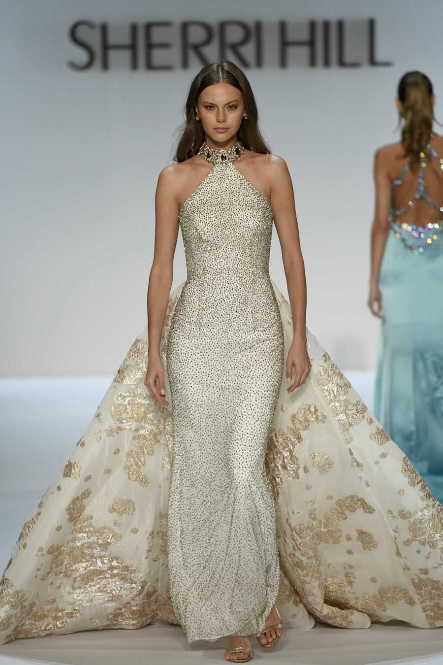 Sherri Hill style 46751 on the Spring 2027 runway